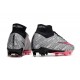 Nike Air Zoom Mercurial Superfly IX Elite AG Plateado Metalizado Rosa Negro