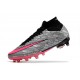 Nike Air Zoom Mercurial Superfly IX Elite AG Plateado Metalizado Rosa Negro