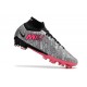 Nike Air Zoom Mercurial Superfly IX Elite AG Plateado Metalizado Rosa Negro