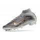 Nike Air Zoom Mercurial Superfly IX Elite AG Plateado Metalizado Oro
