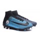 Botas de fútbol Nike Mercurial Superfly V FG Manchester City FC Negro Azul