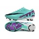 Nike Air Zoom Mercurial Vapor 15 Elite FG Cian Púrpura Negro