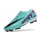 Nike Air Zoom Mercurial Vapor 15 Elite FG Cian Púrpura Negro