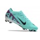 Nike Air Zoom Mercurial Vapor 15 Elite FG Cian Púrpura Negro