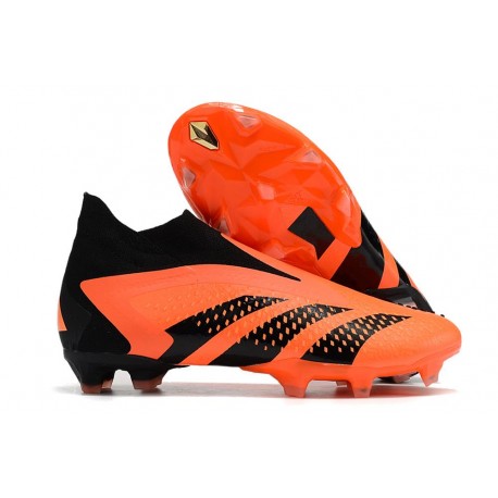 Bota de Fútbol adidas Predator Accuracy + FG Equipo Solar Naranja Negro