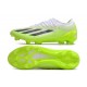 Adidas X Crazyfast Messi.1 FG Blanco Negro Limón Lúcido