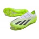 Adidas X Crazyfast Messi.1 FG Blanco Negro Limón Lúcido