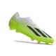 Adidas X Crazyfast Messi.1 FG Blanco Negro Limón Lúcido