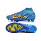 Nike Air Zoom Mercurial Superfly 9 Elite FG X Mbappe Azul Báltico Blanco