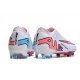 Nike Air Zoom Mercurial Vapor 15 Elite FG Blanco Rosa Azul
