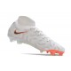 Zapatillas Nike Phantom Luna Elite FG Blanco Negro Total Naranja