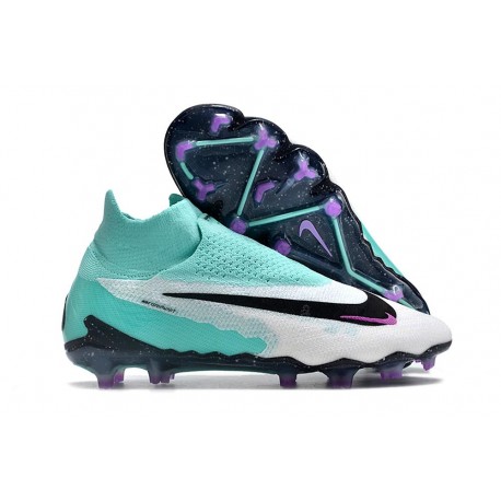 Zapatillas Nike Phantom GX Elite DF FG Hyper Turq Negro Sueño Fuxia Blanco