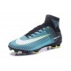 Zapatillas de fútbol Nike Mercurial Superfly 5 FG Negro Blanco Azul