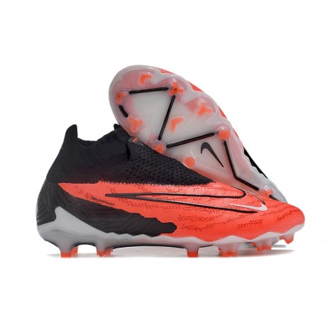 Zapatillas Nike Phantom GX Elite DF FG Carmesí Vivo Negro Blanco