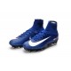 Zapatillas de fútbol Nike Mercurial Superfly 5 FG Azul Blanco