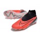 Zapatillas Nike Phantom GX Elite DF FG Carmesí Vivo Negro Blanco