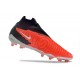 Zapatillas Nike Phantom GX Elite DF FG Carmesí Vivo Negro Blanco