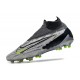 Zapatillas Nike Phantom GX Elite DF FG Gris Negro