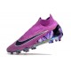 Zapatillas Nike Phantom GX Elite DF FG Violeta Negro