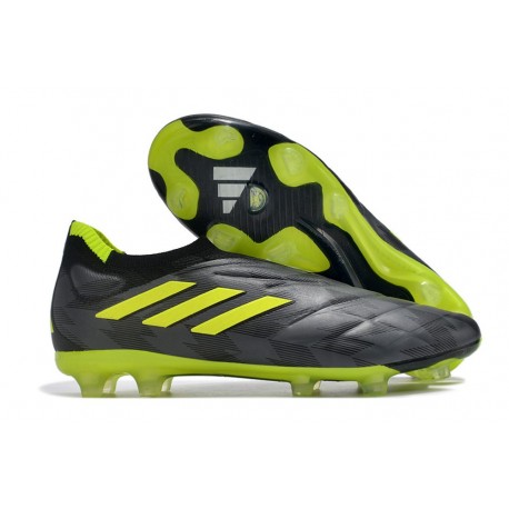 Tacos de Futbol adidas Copa Pure+ FG Negro Verde