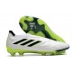 Tacos de Futbol adidas Copa Pure+ FG Blanco Negro Limón Lúcido