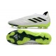 Tacos de Futbol adidas Copa Pure+ FG Blanco Negro Limón Lúcido