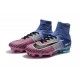 Zapatillas de fútbol Nike Mercurial Superfly 5 FG Azul Rosa Negro