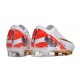 Nuevo Nike Zoom Mercurial Vapor XV Elite FG Blanco Rojo Oro