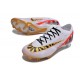 Nuevo Nike Zoom Mercurial Vapor XV Elite FG Blanco Rojo Oro