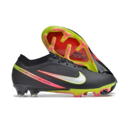 Nuevo Nike Zoom Mercurial Vapor XV Elite FG Negro Plateado