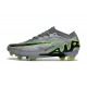 Nuevo Nike Zoom Mercurial Vapor XV Elite FG Gris Negro Verde