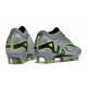 Nuevo Nike Zoom Mercurial Vapor XV Elite FG Gris Negro Verde