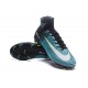 Zapatillas de fútbol Nike Mercurial Superfly 5 FG Negro Blanco Azul