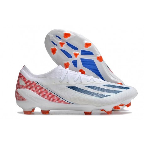 Adidas X Crazyfast Messi.1 FG Blanco Azul Rojo