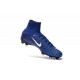 Zapatillas de fútbol Nike Mercurial Superfly 5 FG Azul Blanco