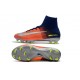 Baratas Botas de fútbol Nike Mercurial Superfly V FG Naranja Amarillo Plateado
