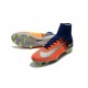 Baratas Botas de fútbol Nike Mercurial Superfly V FG Naranja Amarillo Plateado