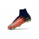 Baratas Botas de fútbol Nike Mercurial Superfly V FG Naranja Amarillo Plateado