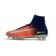 Baratas Botas de fútbol Nike Mercurial Superfly V FG Naranja Amarillo Plateado