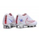 Nuevo Nike Zoom Mercurial Vapor XV Elite FG Blanco Rojo