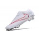 Nuevo Nike Zoom Mercurial Vapor XV Elite FG Blanco Rojo