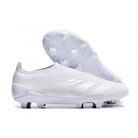 adidas Botas Futbol Predator Elite LL FG Blanco Plateado Met