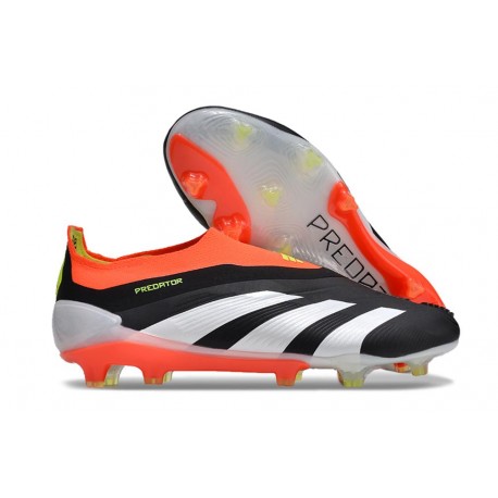 adidas Botas Futbol Predator Elite LL FG Negro Blanco Rojo