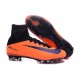 Zapatillas de fútbol Nike Mercurial Superfly V FG Para Hombre Naranja Negro Violeta