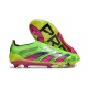 adidas Botas Futbol Predator Elite LL FG Team Verde Solar Team Shock Amarillo Limón Lúcido