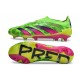adidas Botas Futbol Predator Elite LL FG Team Verde Solar Team Shock Amarillo Limón Lúcido