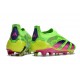 adidas Botas Futbol Predator Elite LL FG Team Verde Solar Team Shock Amarillo Limón Lúcido