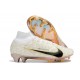 Nike Air Zoom Mercurial Superfly 9 Elite FG Blanco Oro Negro