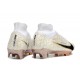 Nike Air Zoom Mercurial Superfly 9 Elite FG Blanco Oro Negro