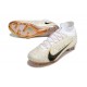 Nike Air Zoom Mercurial Superfly 9 Elite FG Blanco Oro Negro